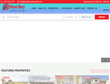 Tablet Screenshot of bestbuyrealtyaruba.com